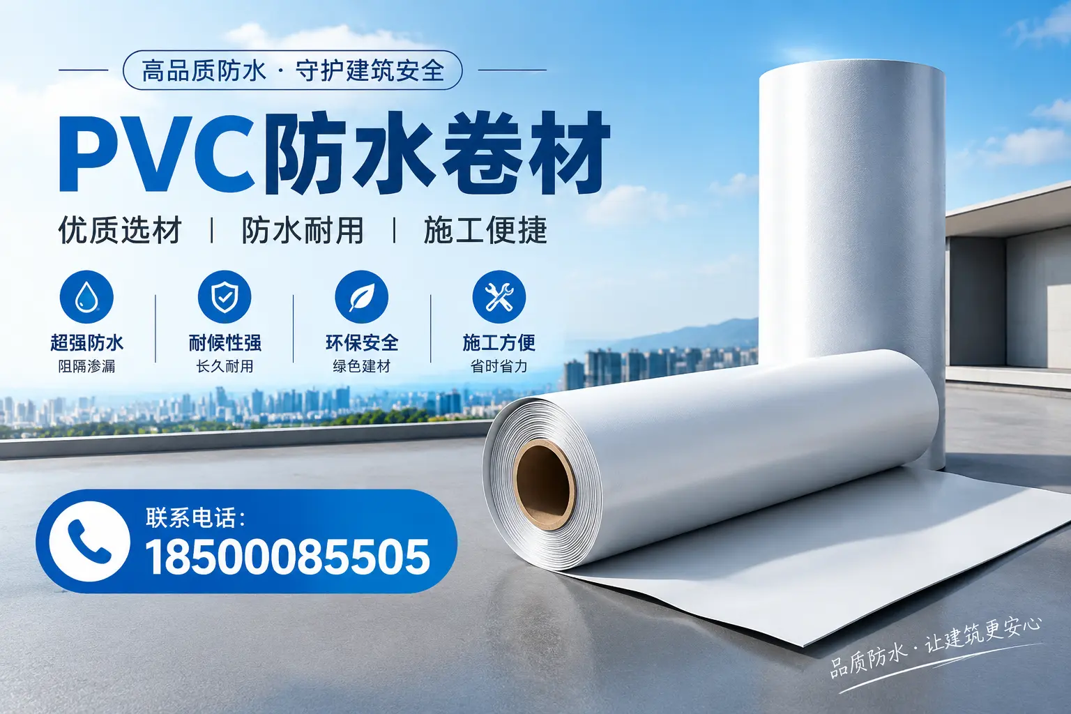 如何评估PVC防水卷材的性价比？河源消费者必读